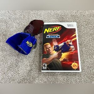 Nintendo Wii Nerf game and attachment